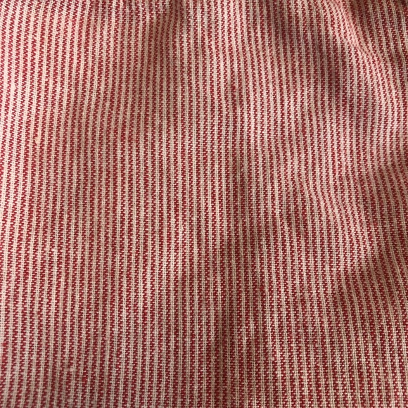 Purple & More Women’s Stripe Cropped Pant Capri Drawstring Side Pockets Pull On - Picture 4 of 7